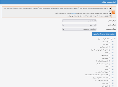 درختواره تجهیزات پزشکی جهت تعیین کلاس خطر تجهیزات پزشکی