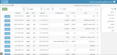 راهنمای ارسال تیکت در سامانه آیمد