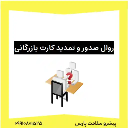 روال صدور و تمدید کارت بازرگانی