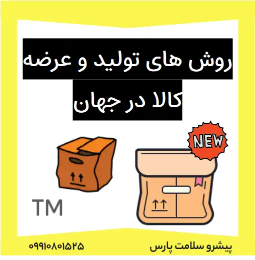 روش های تولید کالا و محصول در جهان